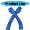 Stylish Sequined Gloves for Women Cosplay Party Gloves Nightclub Costume Gloves Formal Event Accessories Long Gloves
