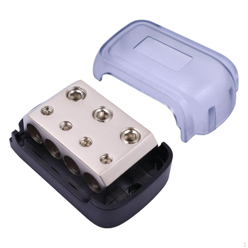 Car Stereo Audio Holder, Power Distribution Block, Amp Distributor Blocks Fuses Box Block