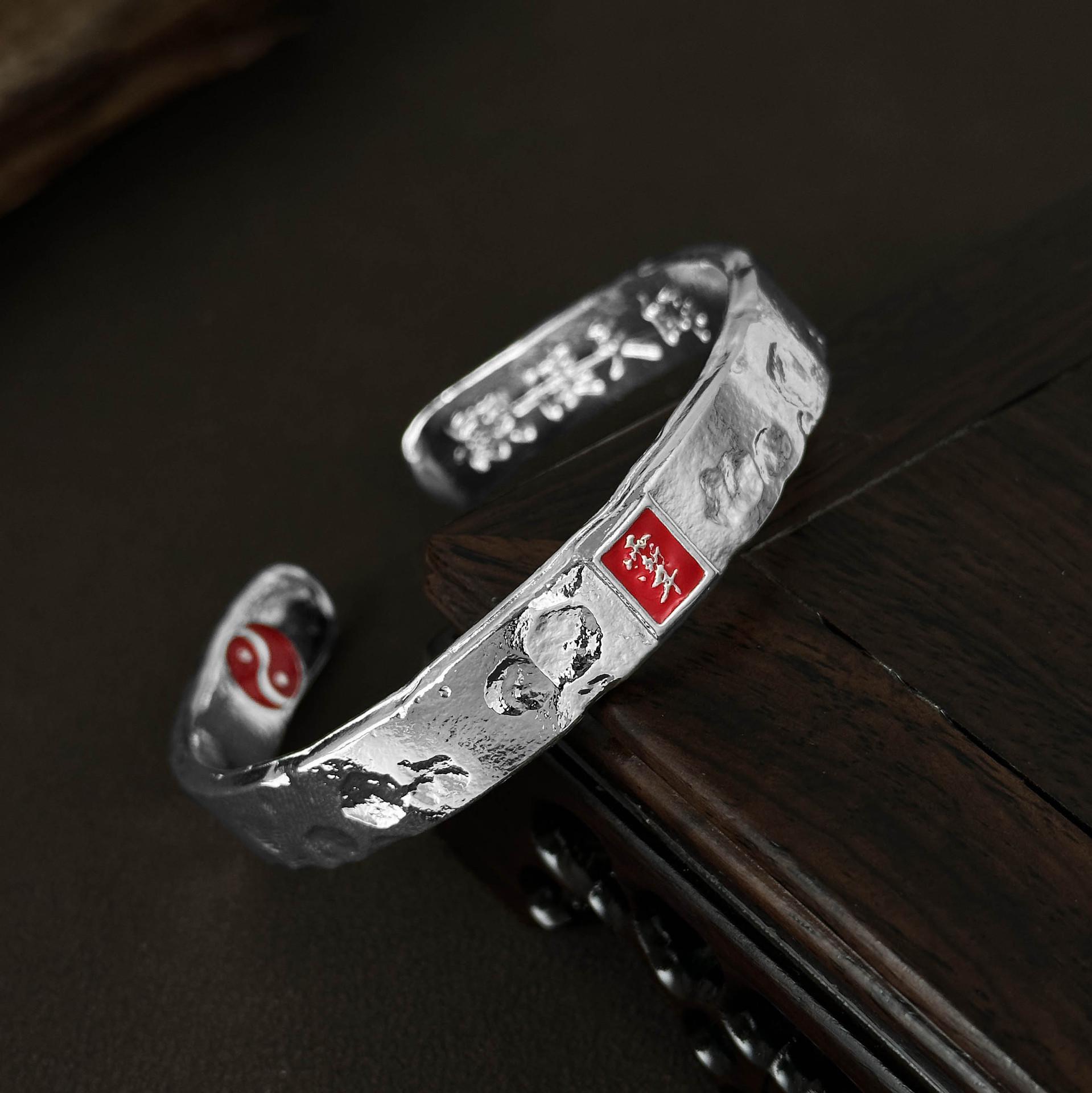 Yujianer S925 Sterling Silver Women s Ethnic Retro Bracelet 2025 - New Niche Design