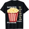 Schlafanzug Filme Snack Popcorn T-Shirt