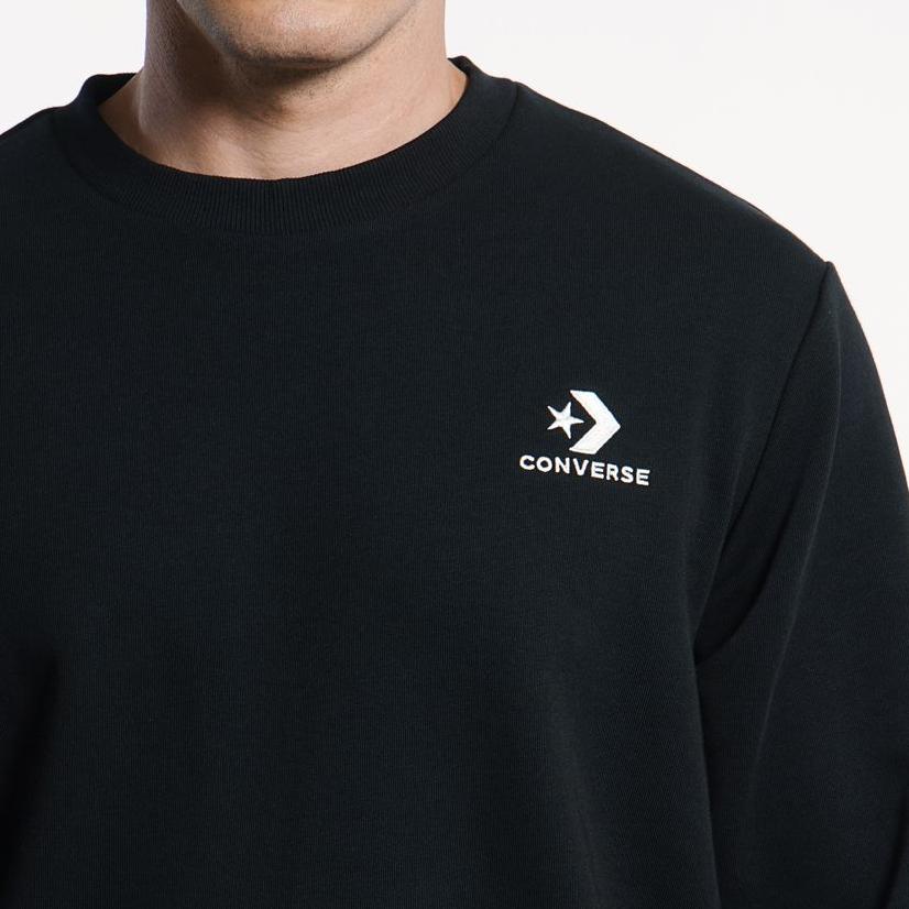 Converse Sweatshirt Men's Black 10008927-A01