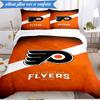 3PCS Flyers Team Logo Art Bedding Set,Including 1pc Duvet Cover And 2pcs Pillowcases Perfect for Bedroom, Dormitory, Fan Christmas gift