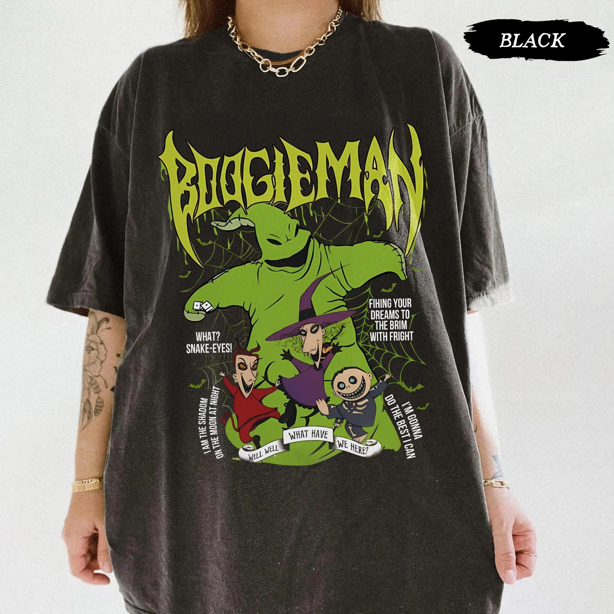 Vintage   Oogie Boogie Bash 2025 Shirt Jack Sally Tee Mickey  Friends Halloween Shirt Not So Scary Party Tee Comfortabale S