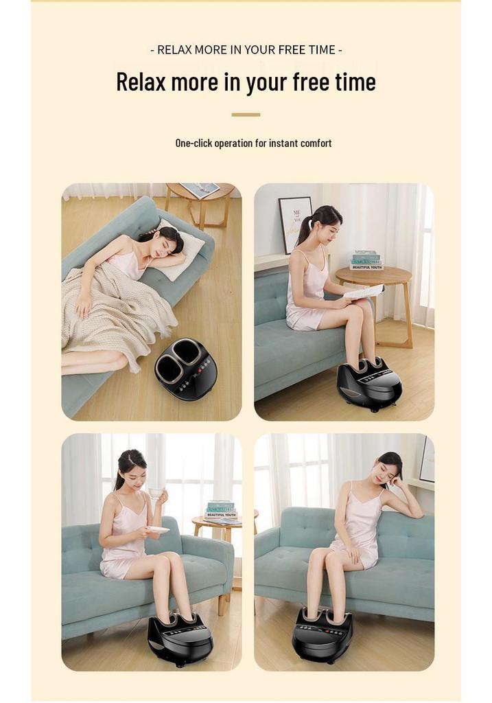 Fully Automatic Smart Foot & Leg Massager for Home Use