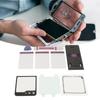 Back Glass Replacement Back Cover Glass Housing Door with Pre Installed Tape Camera Lens Tools for Axy     5     5 5G F731