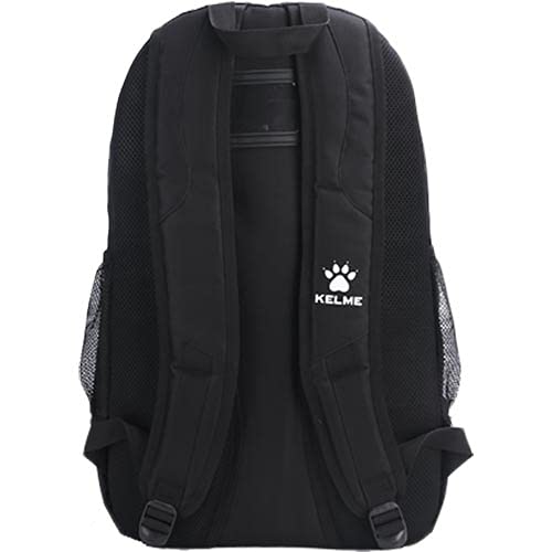 Kelme Backpack, Black, 35cm W X 52cm H X 19cm D, 9891020