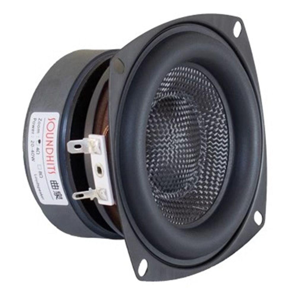 1PC 4 Inch 50W 4Ohm 8OhmTreble Subwoofer For Speaker Fiberglass Fabric Bass Speaker Long-Stroke Speaker