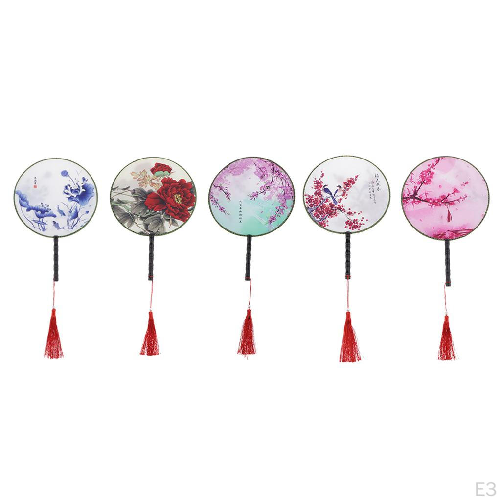 Chinese Court Style Handheld Fan Collectibles