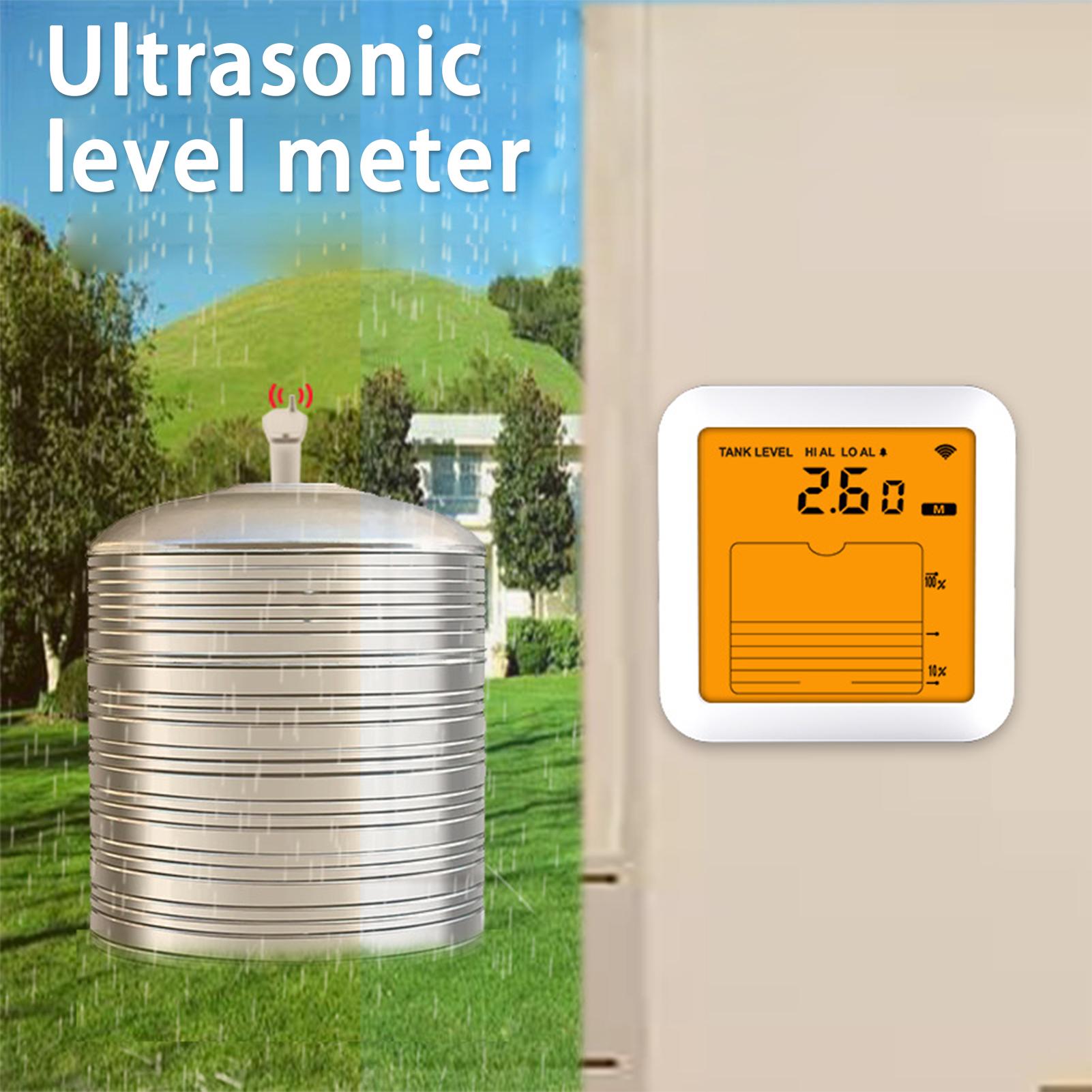 

Water Tank Level Monitor Well Depth Ultrasonic Detector Multifunctional Detector Digital Display Meter For Tank Measurement China Mainland