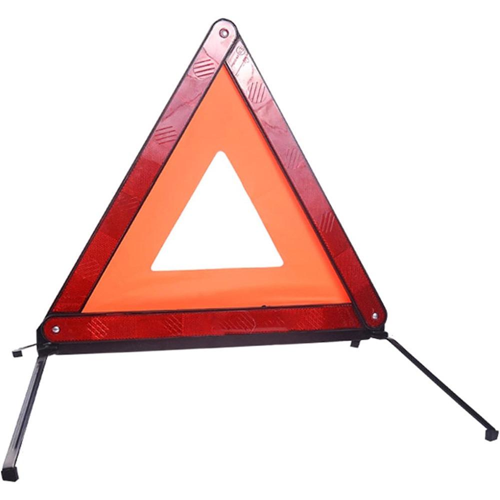

Прочный автомобильный предупреждающий треугольник Аварийная остановка Светоотражающая опасность Новый светоотражающий треугольник для предупреждения автомобиля