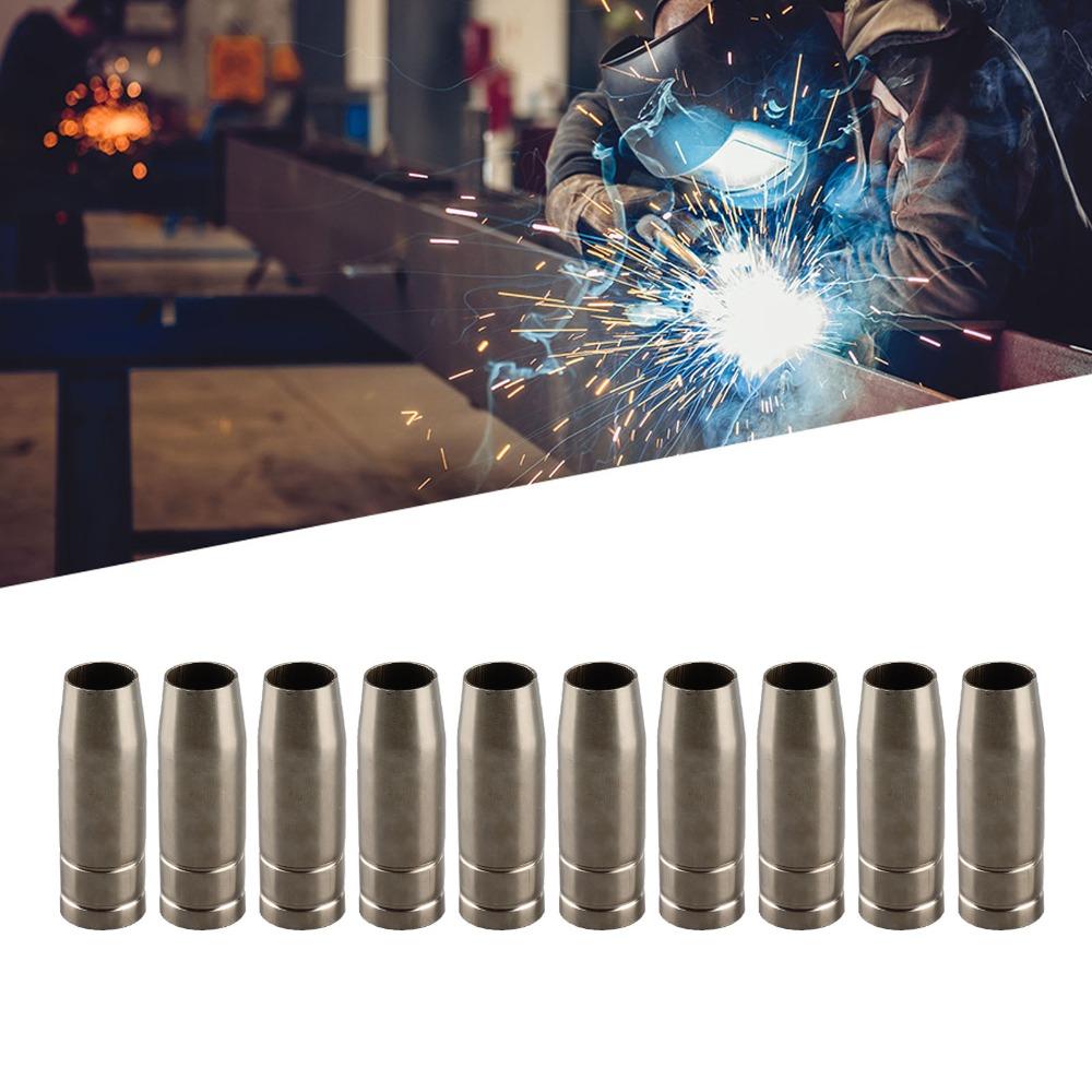 10pcs Brass Gas Nozzle 12mm Diameter MAG Welding Nozzle MIG Welding Nozzle Welding Accessory