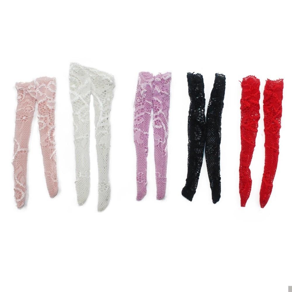 Fashion Lace Stockings Handmade Dress Clothes New Casual Wear Accessories for 1/6 Doll