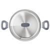 Tefal faitout dailycook en inox - ø 24 cm - 5 l - avec couvercle en verre - tous feux dont induction