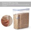 4L Large Plastic Airtight Canister Set Kitchen Food Storage Containers Grains Snacks
