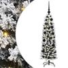150 LED'li ve Ayaklı Yapay Noel Ağacı Yeşil 120 cm