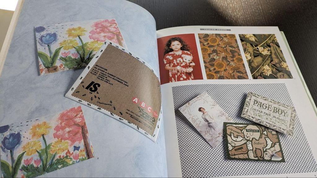 [USED] "Postcard Graphics 2" Design Art Book Pie Books