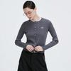 GIOVANNI VALENTINO Women's Short Wool Blend Round Neck Cardigan