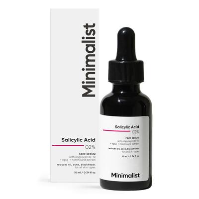 2% Salicylsyre Anti-Acne Ansigsserum Til Alle Hudtyper | Reducerer Hudorme, Overskydende Talg & Ujævn Tekstur | 10ml BHA Eksfoliant