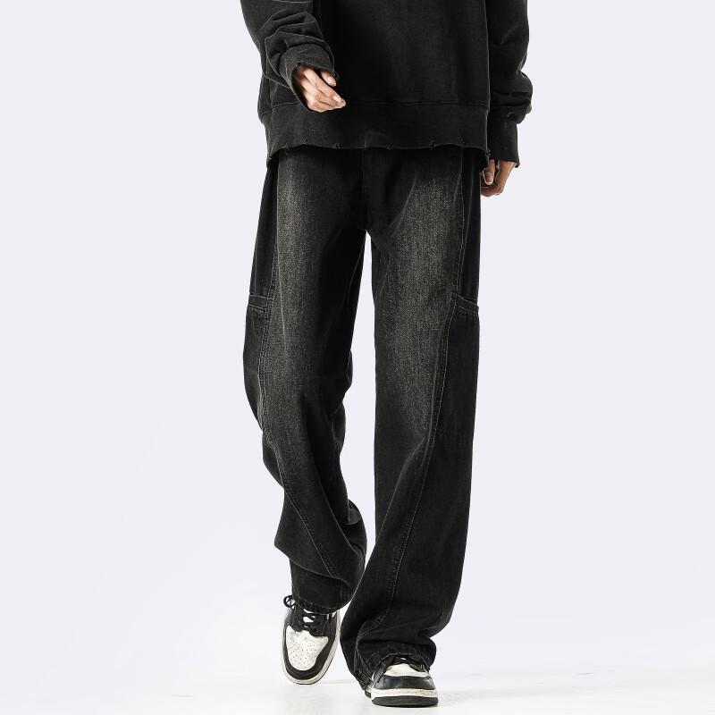 

Мужские джинсы Homlean в американском стиле, свободного кроя, рабочая одежда L