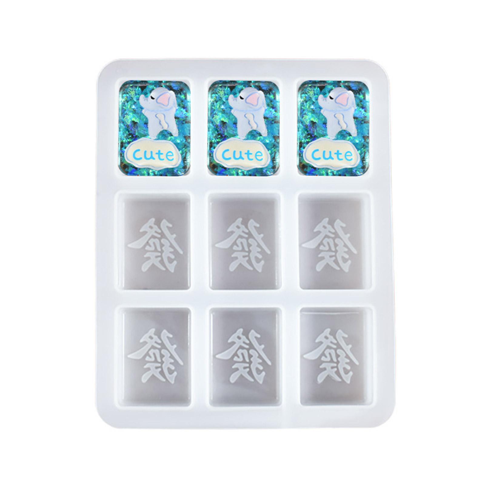 

Практичная Y-форма для маджонга из эпоксидной смолы, ручная работа, кулон-маджонг, орнамент, силиконовая форма для энтузиастов ювелирных изделий L