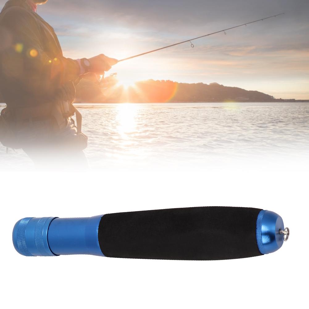 Multi Function Aluminium Alloy Fishing EVA Rod Handle Grip for DIY Rods Change(Blue)