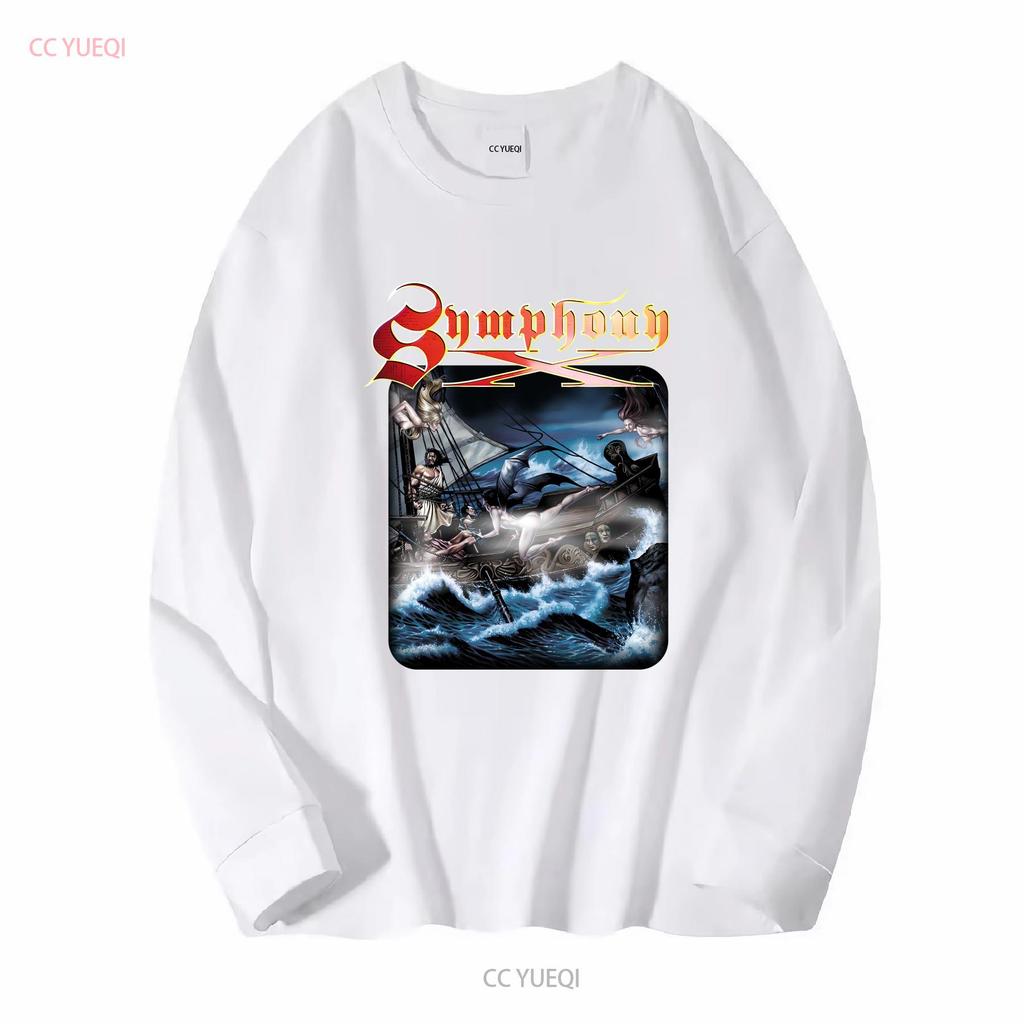 Vintage 2005 Symphony X T Shirt Large Gigantour Vintage Washed Unisex Fashion Streetwear Homme Versatile Casual Stretched