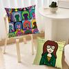 Cartoon D-Daria Fashion cushion cover Living Room Headboard Office Cushion Bedroom Cushion Sofa Nap Time Pillow Case