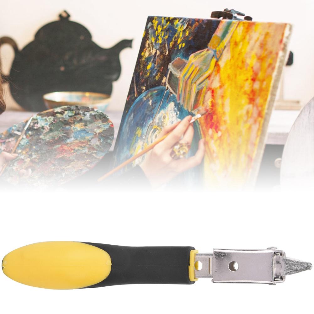 Drawing Board Staple Remover Push Type Nail Puller with Rubber Handle