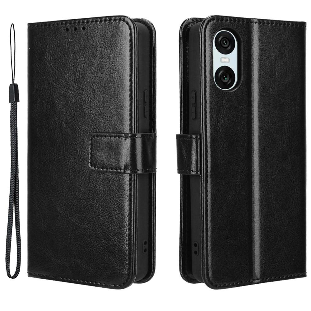 For Sony Xperia 10 VI Wallet Case Leather Flip Phone Cover Mobile Accessories Wholesale Supplier