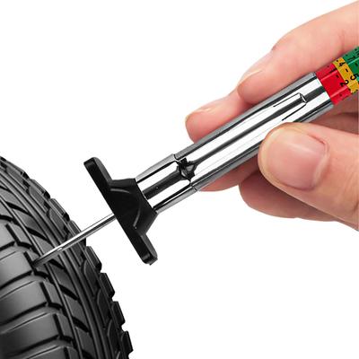 Tire Tread Depth Gauge, Car Tire Tread Depth Gauge, Tire Groove Depth Measurement Gauge