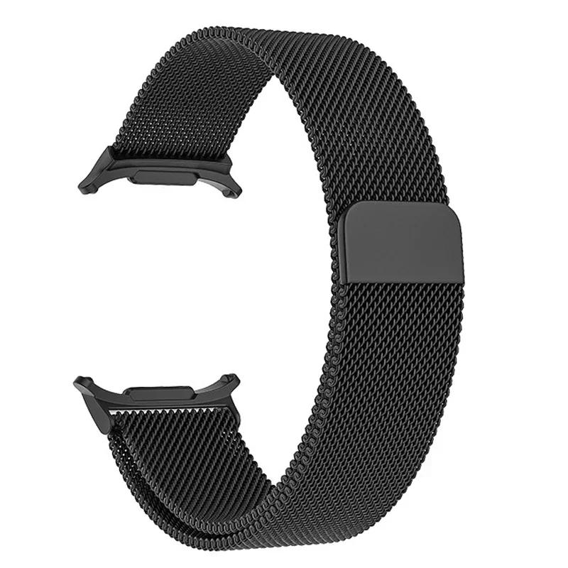 Milanese Stainless Steel Band for Samsung Galaxy Watch Ultra 47mm No Gaps Strap Metal Bracelet Replacement Watchband Accessories