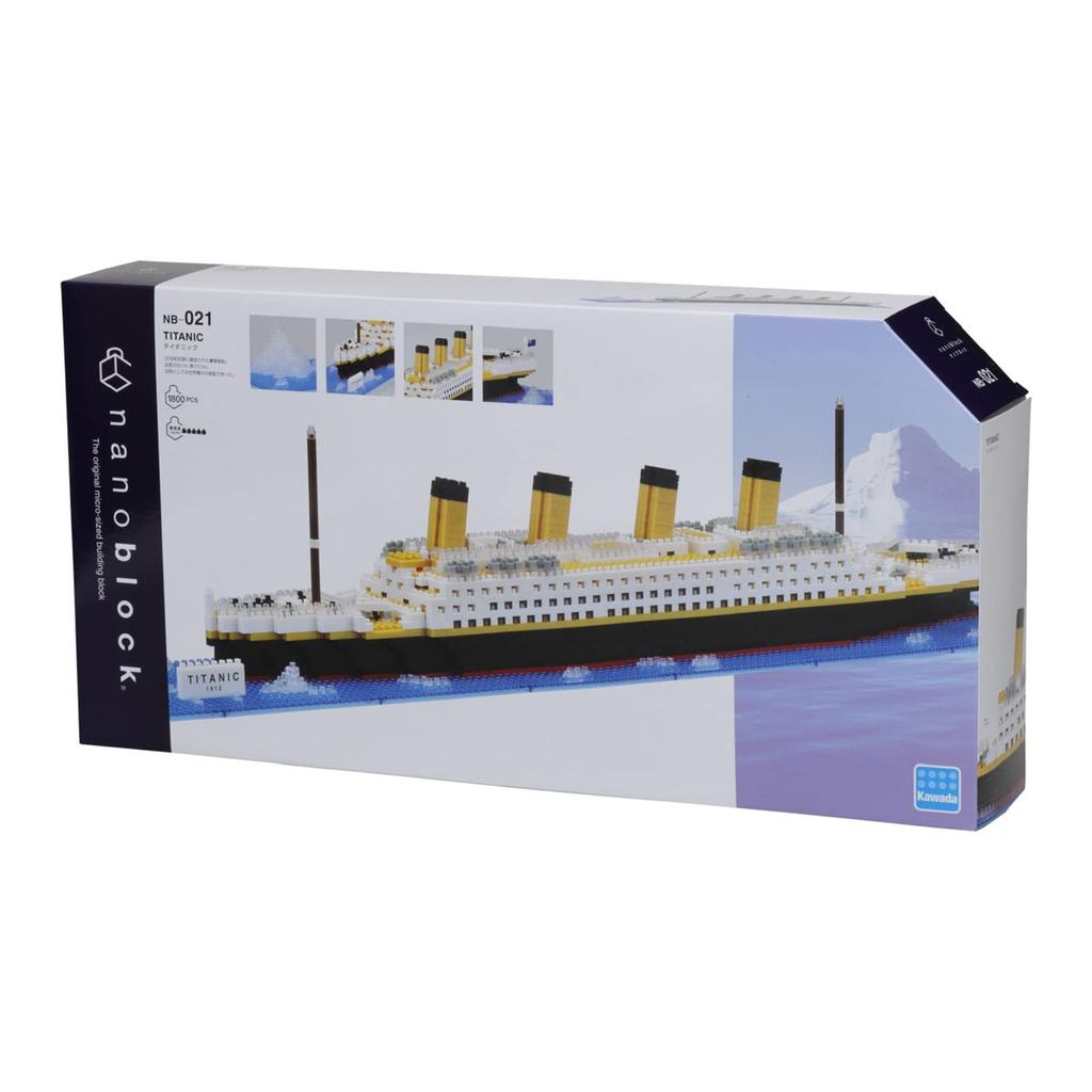 Kawada Nanoblock Nanoblock Real Hobby Series Titanic NB-021