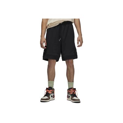 Solid Color Logo Drawstring Shorts Men Bottoms Black DQ7473-010