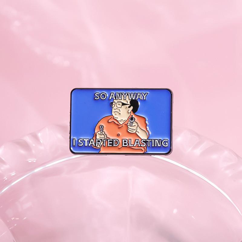 Character Cartoon Unique Badge With Fun Phrases Ideal For Fashionable Gifts Accessories And