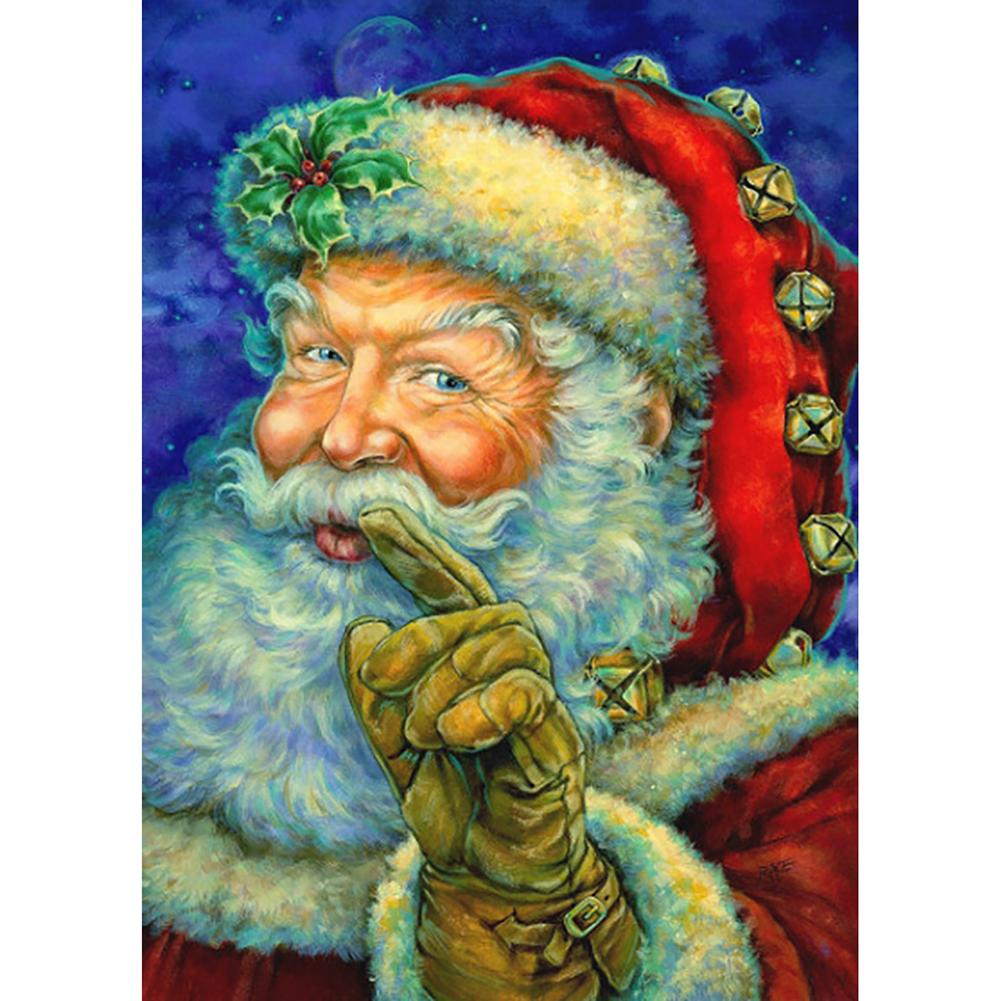 

Полный набор сверл для алмазной живописи, YEESAM ART Ice World, Рождественский снеговик, 5D DIY Diamond Art