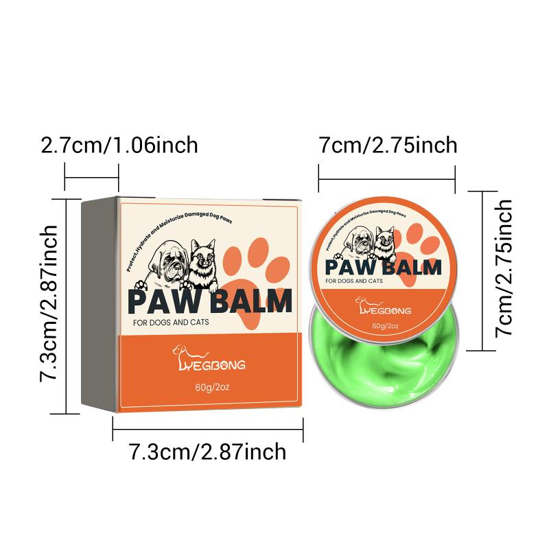 §Pet Paw Protection and Moisturizing Cream for Cats and Dogs Pet Nose Moisturizing Balm Pet Paw Crack Repair