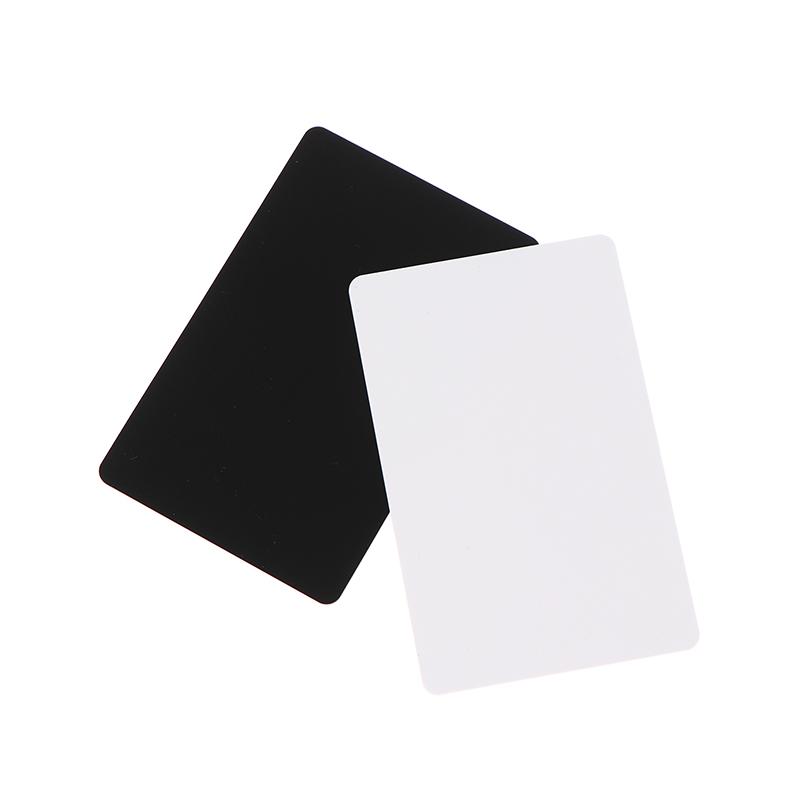 5/10 Pcs Nfc215 Black White Cards Rewritable Nfc Nt-Ag215 Pvc Cards Blank Easy Convenient Programmable Nfc Business Card