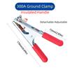 Heavy Duty Welding Grounding Clamp Manual Welder Grounding Connector Earth Ground Clip  TIG Welder