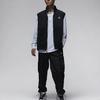 Jordan Essentials Solid Color Stand Collar Zip Vest Men Outerwear Black FD8629-010