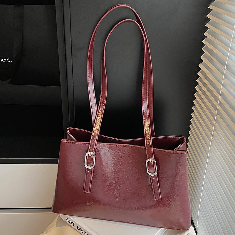 Commuter bag women's work fashion summer new shoulder bag women's double-layer large-capacity tote bag women