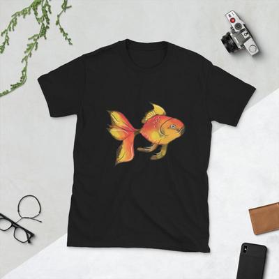 Goldfish Artistic Fish Koi Carp T Shirt