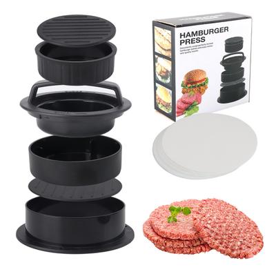 Burger-Patty-Form Antihaft-Burgerpresse Fleisch-Patty-Form Perfektes Küchenwerkzeug für Rindfleisch-Truthahn-Hähnchen-Vegane-Patties Barbecue-Kochen