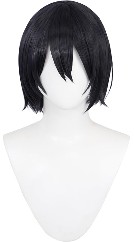 

Brown, heat-resistant, cosplay wig with a net, perfect for literary fiction, cosplay, photography, and festivals (Fyodor D)