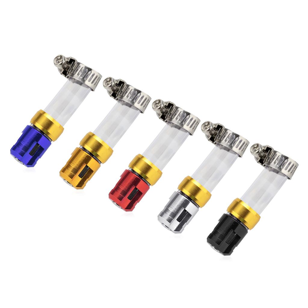 Stylish Motorcycle Air Filter Water Drain Pipe Alloy Plug Antirust Treatments For Enhancing Engine Performances Tuning