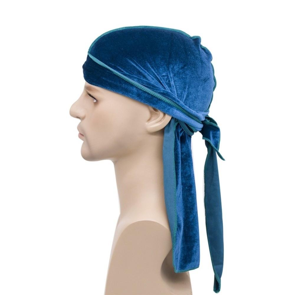 Breathable Pirate Hat Long Tail Head Wrap Fashion Head Scarf  Hair Accessories