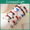 Spider Pendant Hand Chain With Multicolor Glass Beads For Holiday Gift