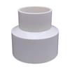 PVC Reducer Water Pipe Connector Fittings - Sizes: 20, 25, 32, 40, 50, 63, 75; Colors: Gray, White, Blue