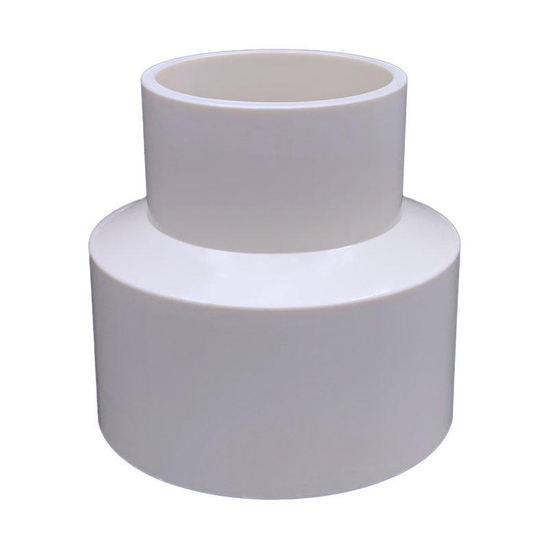 PVC Reducer Water Pipe Connector Fittings - Sizes: 20, 25, 32, 40, 50, 63, 75; Colors: Gray, White, Blue