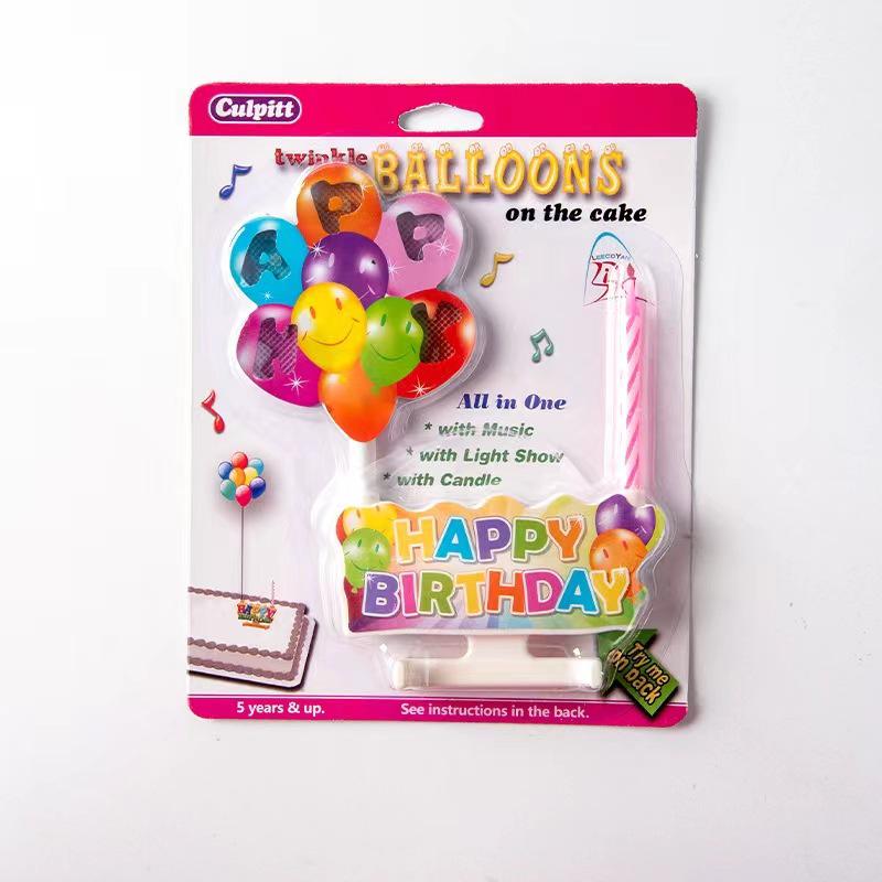 Korean Surprise Clown Candle Cake Decorations - Creative Birthday & Party Candles