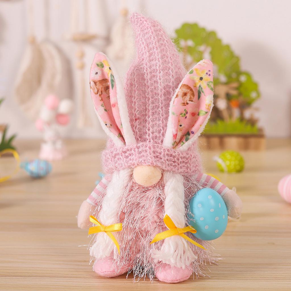 Easter Decorations, Egg Hugging Couple Dolls, Faceless Dolls, Themed Party Decorations